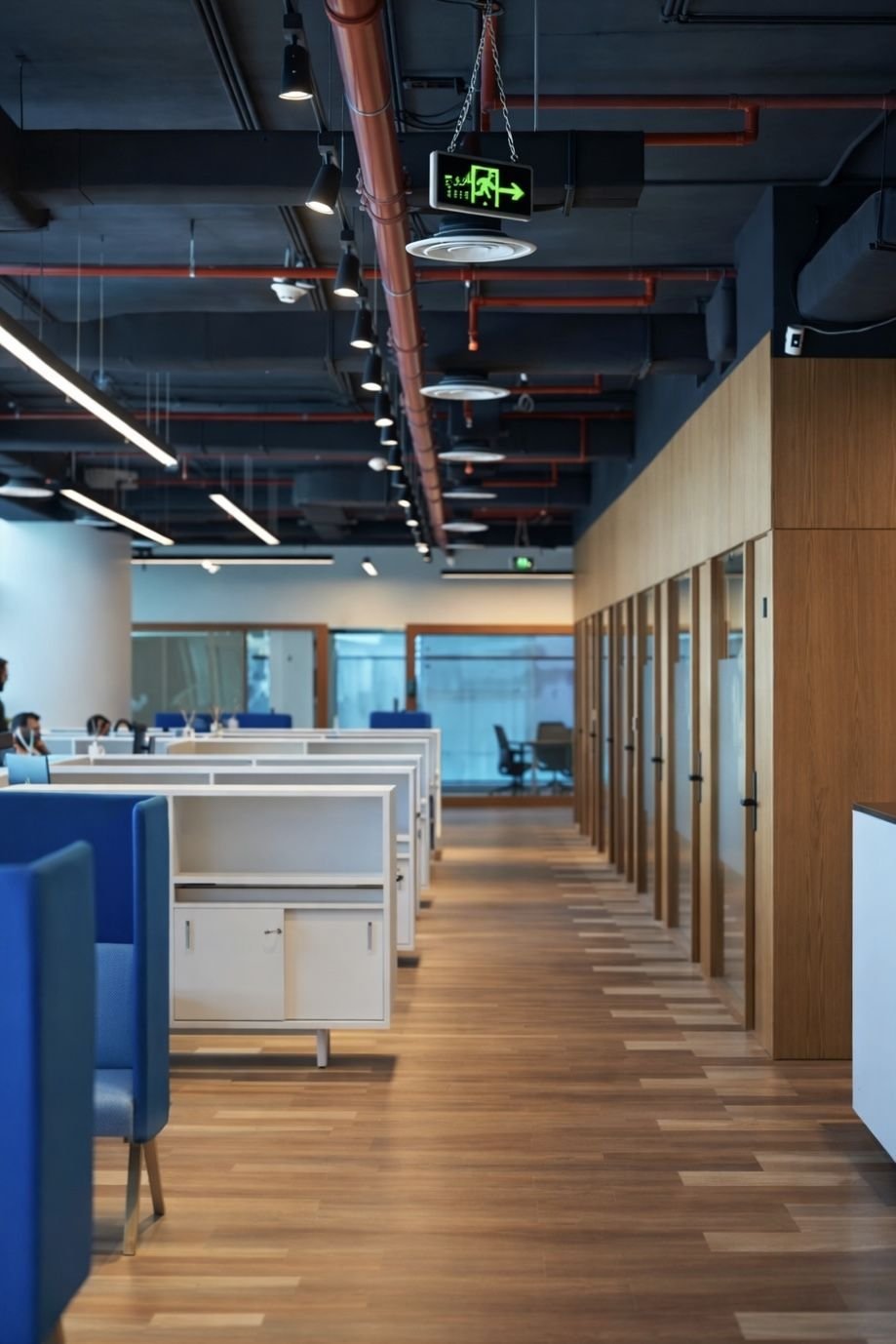 Elevation Co-working office fit-out in Kuwait by Unify Automation